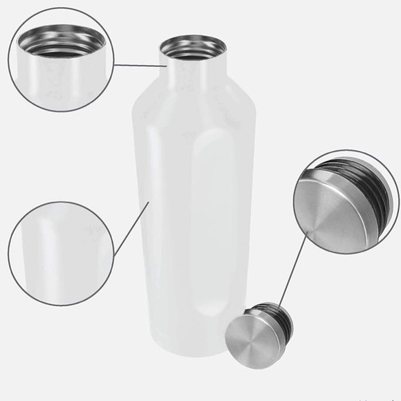 NWT Hans Larsen Stainless Steel Water Bottle in Copper Color 450 ml - Picture 4 of 4